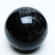 モリオン 純天然 黒水晶 丸玉 51mm [t643-4951]