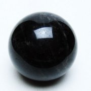 モリオン 純天然 黒水晶 丸玉 51mm [t643-5005]