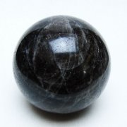 モリオン 純天然 黒水晶 丸玉 64mm [t643-5154]