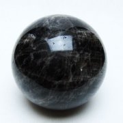 モリオン 純天然 黒水晶 丸玉 67mm [t643-5158]