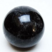 モリオン 純天然 黒水晶 丸玉 61mm [t643-5200]