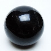 モリオン 純天然 黒水晶 丸玉 54mm [t643-5270]