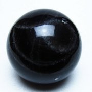 モリオン 純天然 黒水晶 丸玉 60mm [t643-5538]