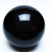 モリオン 純天然 黒水晶 丸玉 78mm [t643-5553]