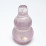 ローズクォーツ 葫芦  置物[T646-995]