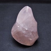 ⭐︎【天然】ローズクォーツ 置物 473g ローズクォーツハート型磨き石 706g 天然石販売 名取貴石