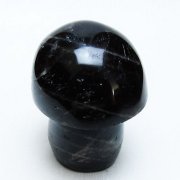 黒水晶　天然石　六角　縁起物置物Ｈ12㎝W 8㎝厚4㎝ 重さ72.3gm 置物 黒水晶 天然石 六角 縁起物置物H12㎝W 8㎝厚4㎝ 重さ