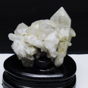 トルマリン入りヒマラヤ水晶クラスター