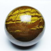 アイアンタイガーアイ 丸玉 73mm [T671-6255]
