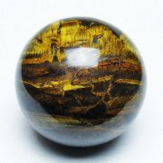 ★最大1000円OFFクーポン対象品！★アイアンタイガーアイ丸玉53mm