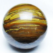 アイアンタイガーアイ丸玉87ミリ パワーストーン 天然石 アイアンタイガーアイ丸玉 62mm [T671-6203]