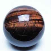 レッドタイガーアイ 赤虎目石 丸玉 66mm [t671-6397]