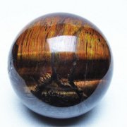 レッドタイガーアイ 赤虎目石 丸玉 70mm [t671-6401]