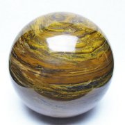 3.9Kg アイアンタイガーアイ 丸玉 140mm [t671-6591]