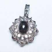 ブラックオパール ペンダント [t674-3036]