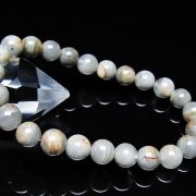 ガーデン水晶ファントム ブレスレット 8mm [t676-2244]