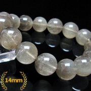 ⭐︎【高級】プラチナタイチンルチルクォーツ ブレスレット 14mm プラチナルチル(白金針)ブレスレット」の商品一覧ページ