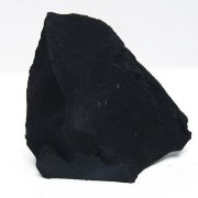 北海道上ノ国町産 ブラックシリカ 原石 [t694-5212]
