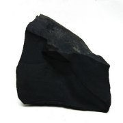 北海道上ノ国町産 ブラックシリカ 原石 [t694-5407]