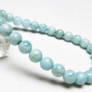 【ティファニーストーン】ブレス　約11〜12㎜ 内周18.5cm セール開催中！ ティファニーストーン 12mmブレスレット