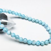 台湾産 北投石 天然ラジウム効果 ブレスレット14mm 《rv》[T811-22]