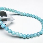 ラリマーブレスレット5mm