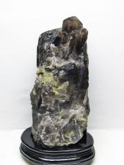 5.2Kg タイチンルチル入り ライトニング水晶 原石 [t704-1378]