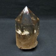 虹入り ライトニング水晶ガーデン水晶 六角柱[T705-6147]