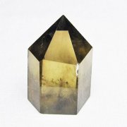 ライトニング水晶 六角柱 [t705-6436]