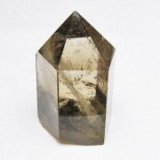 ライトニング水晶 六角柱 [t705-6442]