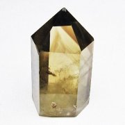 ライトニング水晶 六角柱 [t705-6450]