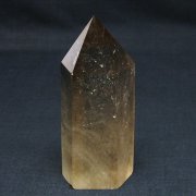 ライトニング水晶 六角柱 [t705-6631]