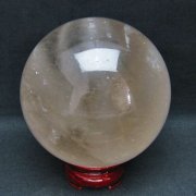 2.2Kg ライトニング水晶 丸玉 120mm [T718-2643]