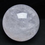 1.9Kg ヒマラヤ水晶 丸玉 113mm [T718-2748]
