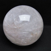 ✳️超極上キラキラ丸玉✨高透明度＆激ヤバレインボー✨虹 ヒマラヤ水晶 丸玉 ☆ヒマラヤ産 極上!☆虹の水晶玉46mm/140g+台座付☆レインボー