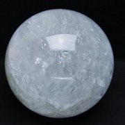 1.6Kg ヒマラヤ水晶 丸玉 110mm [t718-3528]