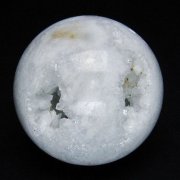 モロッコ産 水晶 笑口 丸玉 59mm [t722-893]