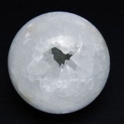 モロッコ産 水晶 笑口 丸玉 53mm [t722-928]