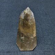 ゴールドタイチンルチル六角柱