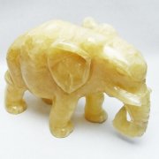 1.3Kgトパーズ象置物