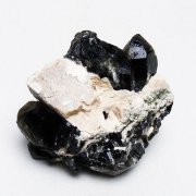 山東省産 モリオン 純天然 黒水晶 クラスター [t728-2193]