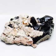 1.8Kg 山東省産 モリオン 純天然 黒水晶 クラスター [t728-2244]