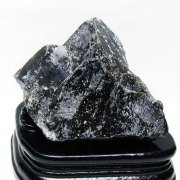 山東省産 モリオン 純天然 黒水晶 原石 [t728-2297]