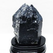 山東省産 モリオン 純天然 黒水晶 原石 [t728-2326]