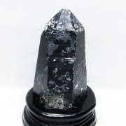 山東省産 モリオン 純天然 黒水晶 原石 [t728-2330]