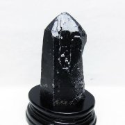 山東省産 モリオン 純天然 黒水晶 原石 [t728-2331]