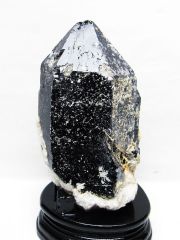 1.7Kg 山東省産 モリオン 純天然 黒水晶 原石 [t728-2388]