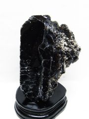 1.8Kg 山東省産 モリオン 純天然 黒水晶 原石 [t728-2392]