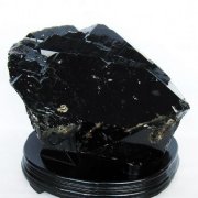 15Kg 山東省産 モリオン 純天然 黒水晶 原石 同梱不可 [t728-2429]