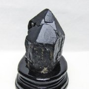 モリオン 純天然 黒水晶 原石 [t735-4037]